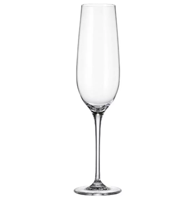 Набор бокалов для шампанского Crystalite Bohemia URIA 270 мл (6 шт) - фото 83485