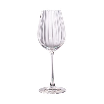 Набор бокалов для вина Crystalite Bohemia COLUMBA OPTIC 400 мл (6 шт) - фото 83497