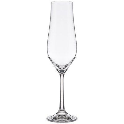 Набор бокалов для шампанского Тулипа 170 мл (6 штук)  недекорированный Crystalex - фото 83570