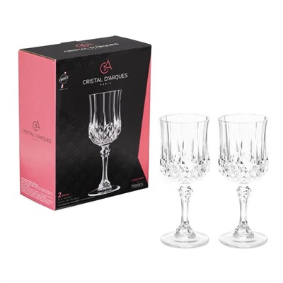 Набор бокалов для вина LONGCHAMP 250 мл (2 шт) Cristal d’Arques - фото 83703
