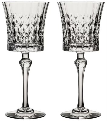 Набор бокалов для вина Lady Diamond 270 мл (2 шт) Cristal d’Arques - фото 83707