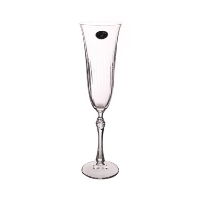 Набор фужеров для шампанского Crystalite Bohemia Parus/Proxima Optic 190 мл (6 шт) - фото 84404