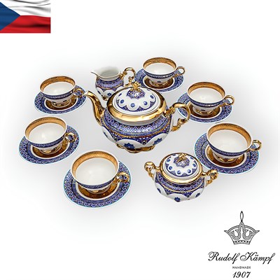 Сервиз чайный 15 предметов (Узбекистан) National Traditions Rudolf Kampf - фото 84986