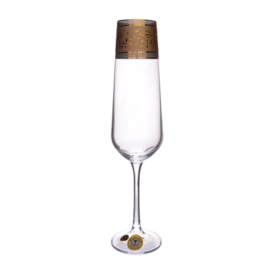 Набор фужеров для шампанского Crystalex Sandra 200 мл(6 шт) - фото 85054