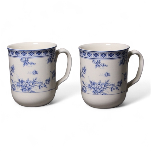 Набор из двух кружек ROSE CLUSTER BLUE, Claytan 97-1809 - фото 95494