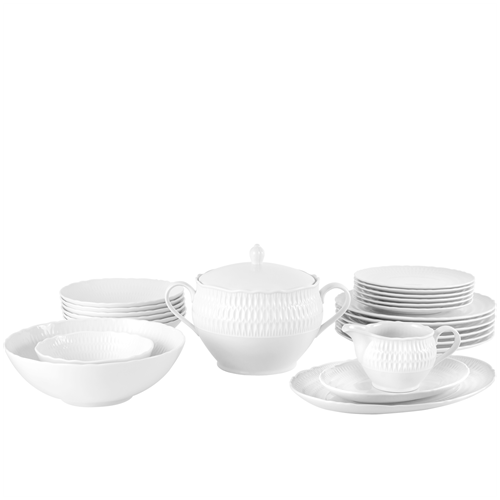 Столовый сервиз на 6 персон 25 предметов Sofia, недекорированный К-75024 - фото 96024