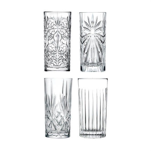 Набор стаканов для воды RCR set Mixology 360 мл (4 шт) 41383 - фото 96231