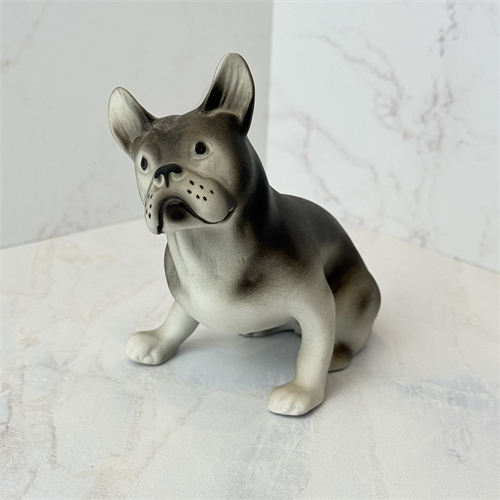 Статуэтка  Бульдог 11,5 см, фарфор, Royal Dux 000392 - фото 96334