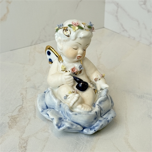 Фигурка "Девочка бабочка" 10 см, кобальт (98-531) 000780 - фото 96364