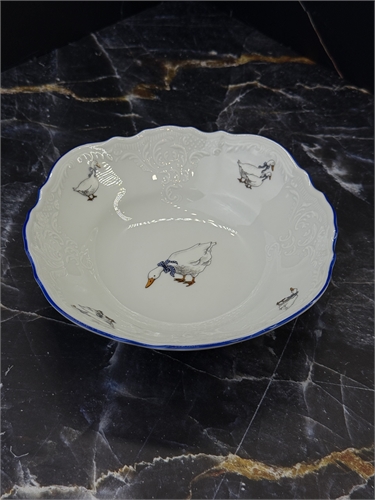 Салатник круглый 19 см Гуси, Bernadotte 000714 - фото 96715