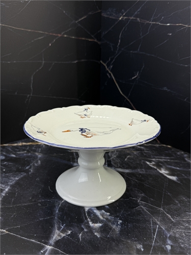 Конфетница на ножке Гуси, диаметр 17 см, Queens Crown 000720 - фото 96717