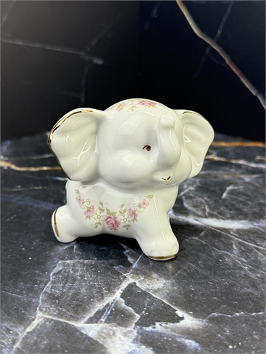 Слоник Бимбо 7 см Соната мелкие цветы Leander 000769 - фото 96810