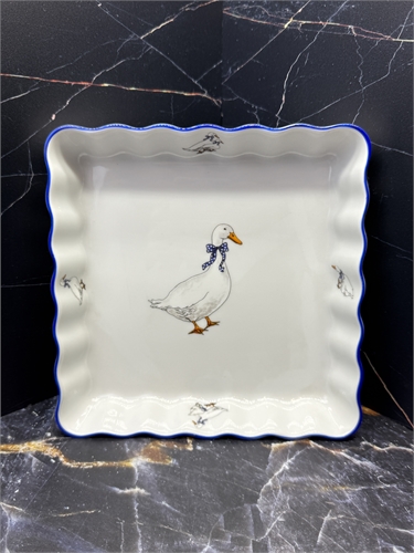 Форма для запекания "Гуси" 19 см, квадратная, Thun 000819 - фото 96917