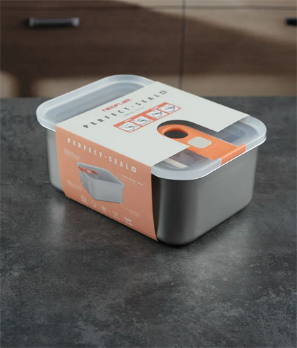 Контейнер металлический с крышкой NEOFLAM Perfect Seal, 800 мл 68091 - фото 96933