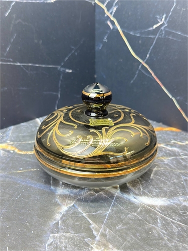 Конфетница 12,5 см с крышкой Smoke (651377), Егерманн 000817 - фото 97580