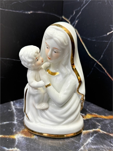Статуэтка 13 см "Дева мария с ребенком (276-020) 000856 - фото 97583