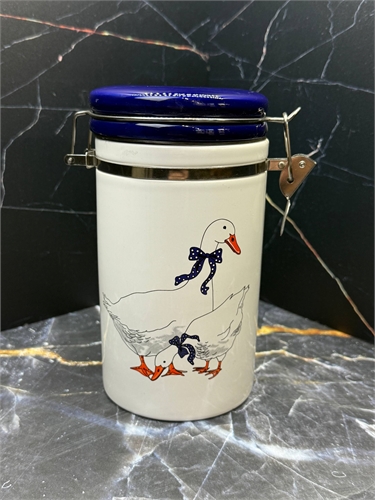 Банка для сыпучих продуктов Гуси 17,5 см Royal Classics 000820 - фото 97625