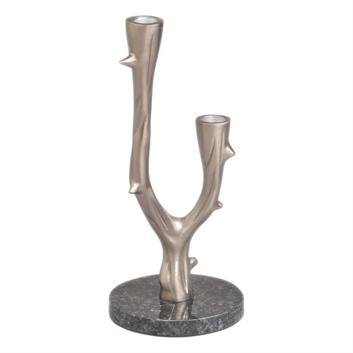 Подсвечник на 2 свечи 30 см "Erika" ББ81682 - фото 97690