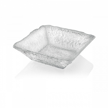 Салатник квадратный 28 см "All in one" прозрачный ББ65460 - фото 97700