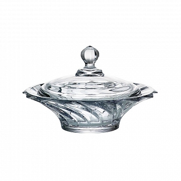 Ваза для конфет c крышкой 21 cм "Пикаделли" ББ14982 - фото 97710