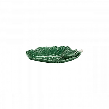 Блюдо для закусок и соуса 28 см "Cabbage" зеленое ББ63601 - фото 97716