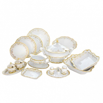 Сервиз столовый на 12 персон 49 предметов "Кастэл" ББ131 - фото 97822