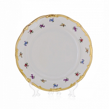 Набор тарелок 24 см 6 штук "Мейсенский цветок" ББ269 - фото 97882
