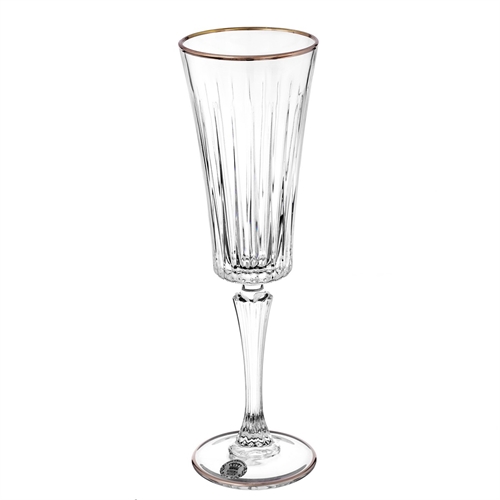 Набор фужеров 210 мл 6 шт "Таймлесс Платина" Глянцевое BD ББ62286 - фото 97900