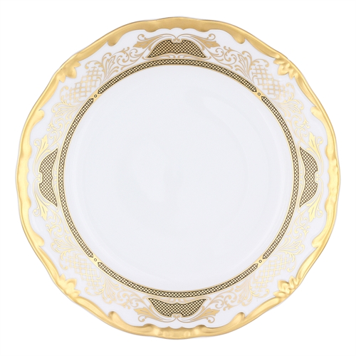 Набор тарелок 19 см 6 шт "Симфония золотая" ББ3220 - фото 98102