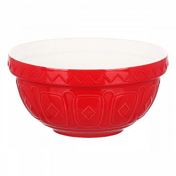 Салатник Colour Mix, 21 см 1,1 л красная ББ81240 - фото 98148