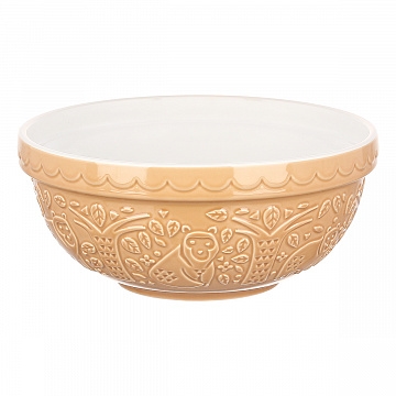 Салатник In the Forest, 26 см, 2,7 л, коричневая, медведь ББ81234 - фото 98174