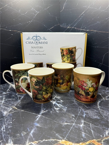 Набор Кружек Mug 400 мл, 4 шт в коробке 001095 - фото 98247