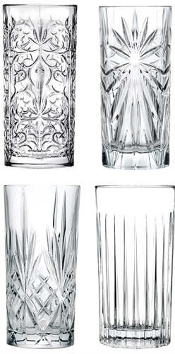 Набор стаканов для воды RCR 360 мл set Mixology (4 шт) 69769 - фото 98997