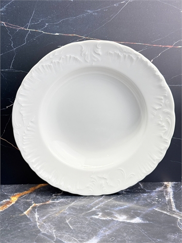 Тарелка глубокая 22,5 см Rococo, Недекорированный / Cmielow 001670 - фото 99198