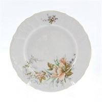 Набор тарелок Bernadotte Зеленый цветок 19 см(6 шт)