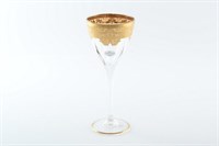 Набор бокалов для вина Astra Gold Natalia Golden Ivory Decor 250мл (6 шт)