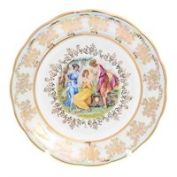 Набор тарелок Queen's Crown Мадонна Перламутр 19 см(6 шт)
