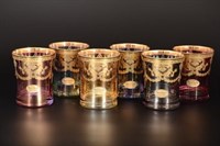 Набор стаканов для воды Art Decor Veneziano Color 250мл (6 штук)