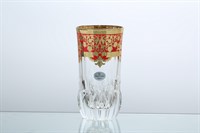 Набор стаканов для воды 400 мл Natalia Golden Red Decor Astra Gold (6 шт)