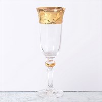 Набор фужеров для шампанского Bohemia Kanada Кристина 150 мл (6 шт)
