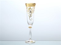 Набор бокалов для шампанского Star Crystal Анжела Смальта 190мл (6 шт)