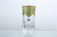 Набор стаканов для воды Astra Gold Natalia Golden Turquoise D. 400мл(6 шт)