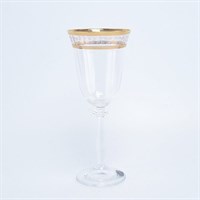Набор бокалов для вина Crystalex Bohemia Золотой Лист V-D 250 мл(6 шт)