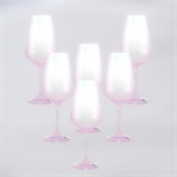 Набор бокалов для вина Crystalex Bohemia Sandra 550 мл (6 шт)