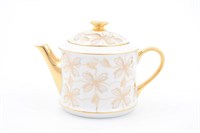 Чайник Leander Виндзор золотые цветы Белый 400мл