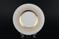 Набор глубоких тарелок 23 см Rio white gold (6 шт)