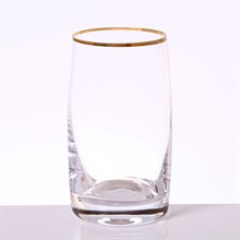 Набор стаканов для воды 250 Идеал Золото  (6 шт)