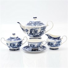 Сервиз чайный Гжель Royal Classics 6 персон 15 предметов