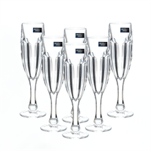 Набор фужеров для шампанского Crystalite Bohemia Safari 100 мл (6 шт)