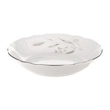 Набор тарелок COUPSOUP 19 см; "Constance", декор "Серебряные колосья, отводка платина"